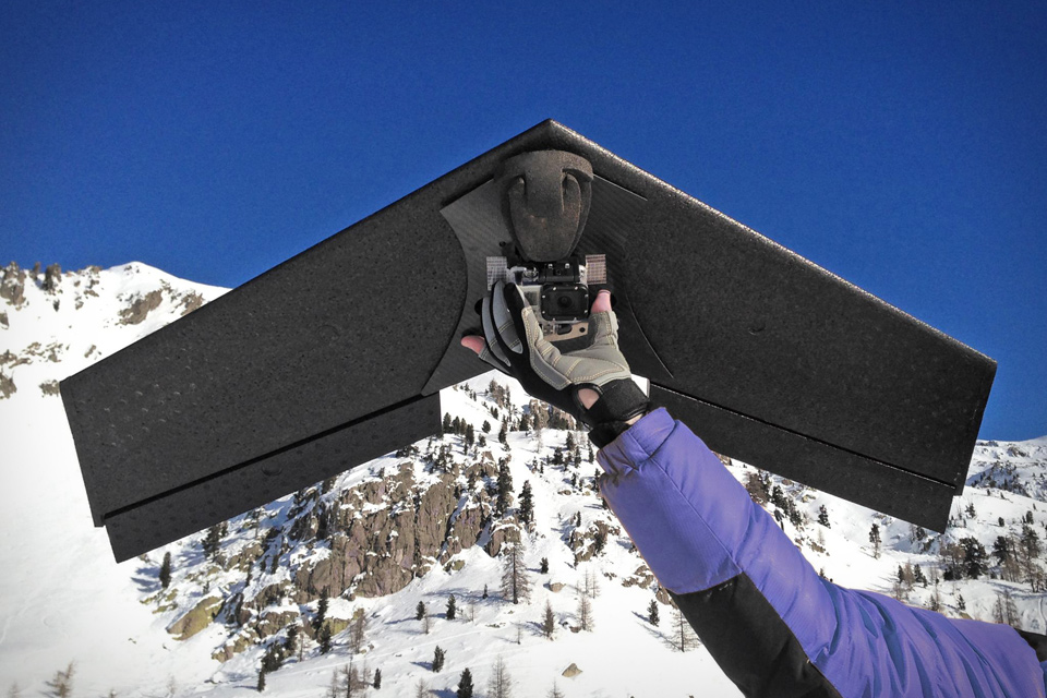 Самолет Lehmann с поддержкой камеры GoPro