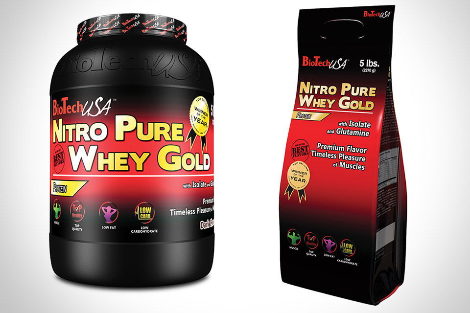 Протеин BioTech USA Nitro Pure Whey Gold