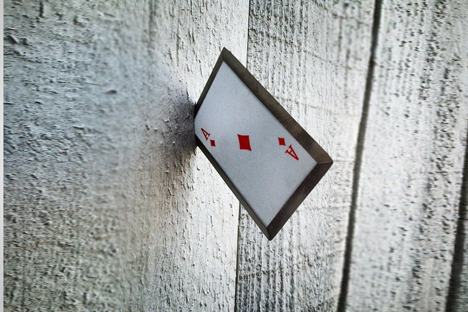 Метательные карты Sharpened Steel Throwing Cards