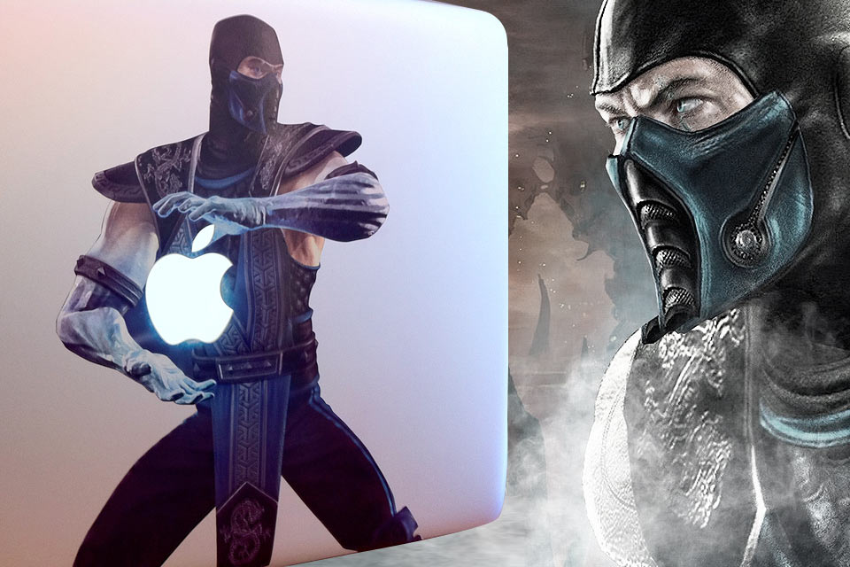 Наклейка на макбук Sub-Zero