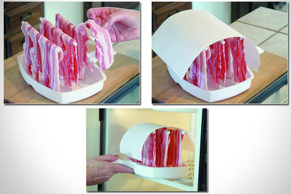 Емкость Makin Bacon для приготовления бекона в микроволновке
