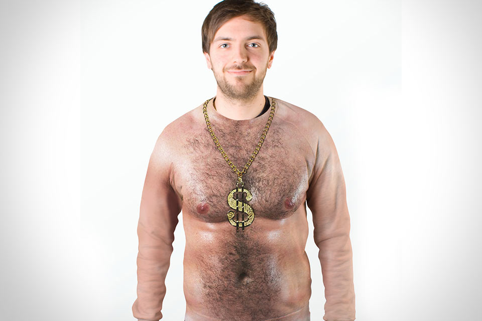 Волосатый реглан Hairy Chest Sweater