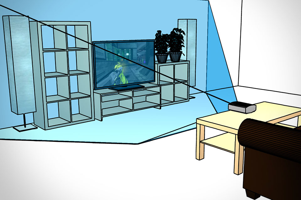 Игровая технология Microsoft IllumiRoom