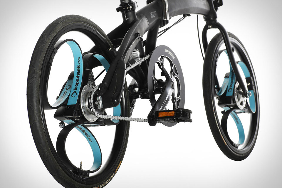Велосипедные колеса на основе рессор Loopwheels