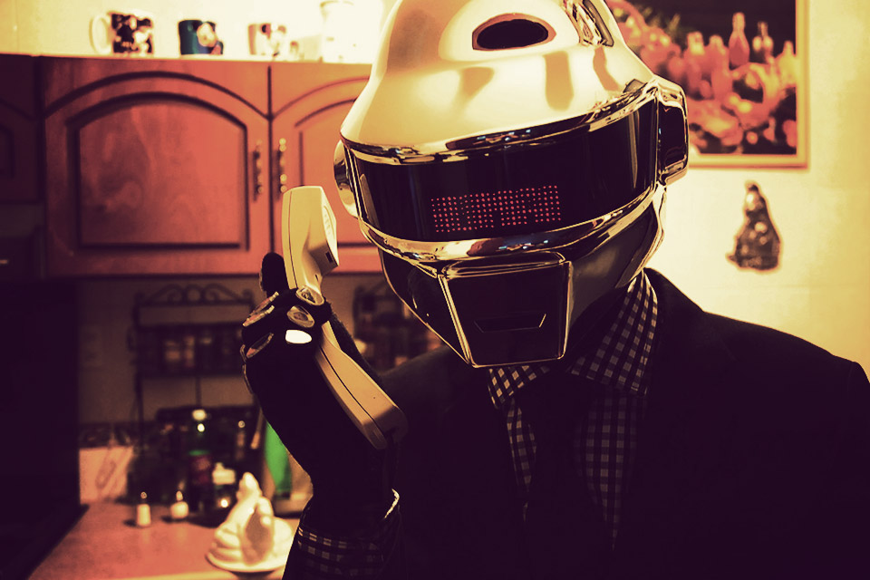 Концертный шлем Daft Punk