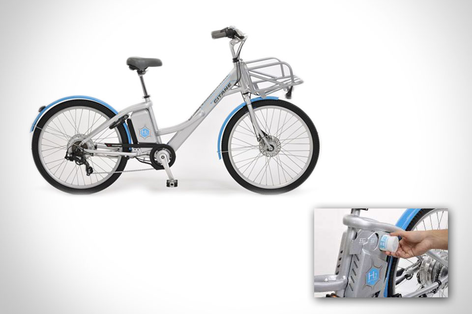 Электровелосипед на топливных элементах Alter Bike