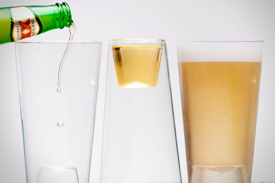 Бокал для пива и шотов Beer/Shot Glass