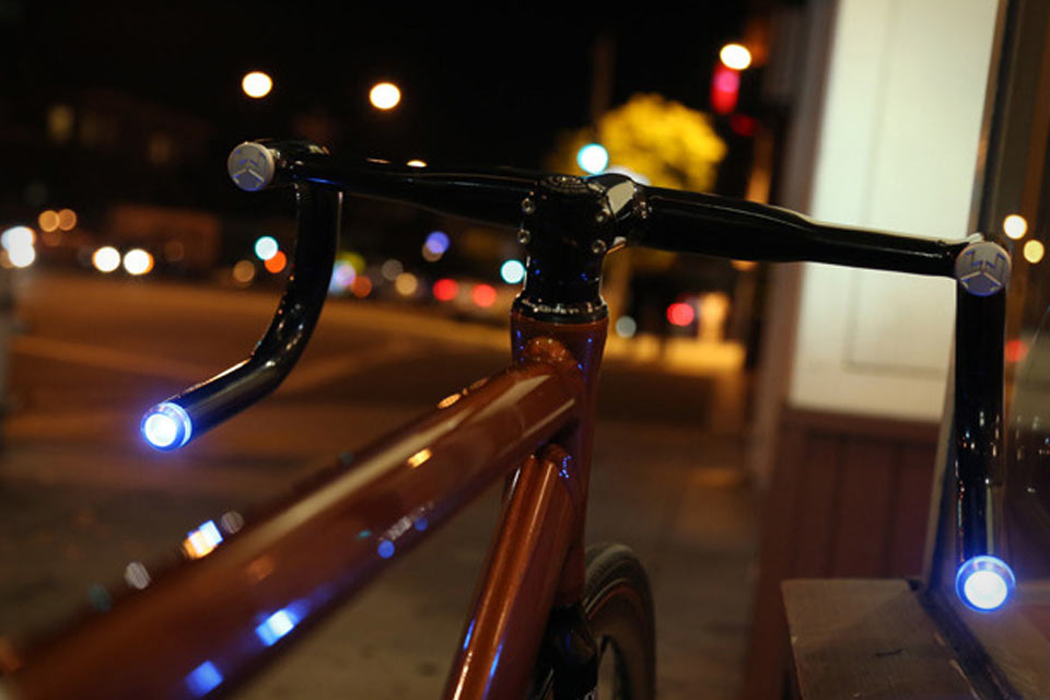 Рулевые велосипедные повторители Helios Bars c bluetooth-управлением