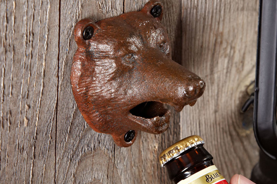 Настенная открывашка Bear Bite