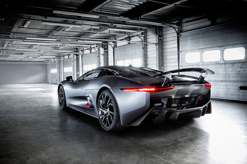 Гибридный суперкар Jaguar C-X75