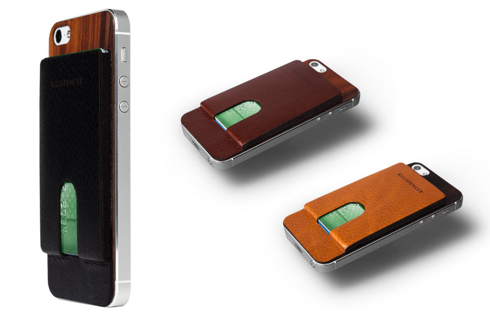 Наклейка с держателем карт Killspencer Card Carrier для iPhone 5