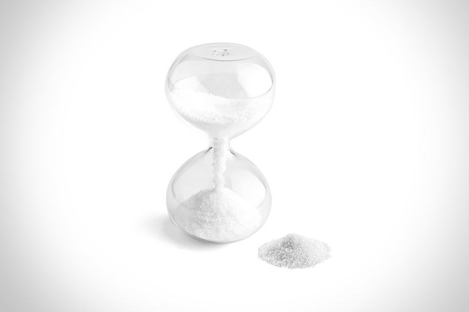 Солонка в форме действующих песочных часов Hourglass Salt Shaker