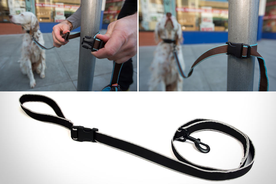 Собачий поводок с пластиковой защелкой Paww Secret Agent Leash