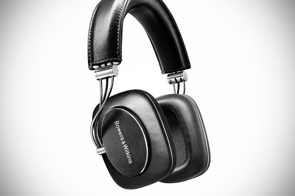 Наушники Bowers & Wilkins P7 из натуральной кожи и стали