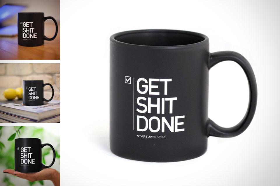Мотивирующая кружка Get Shit DONE