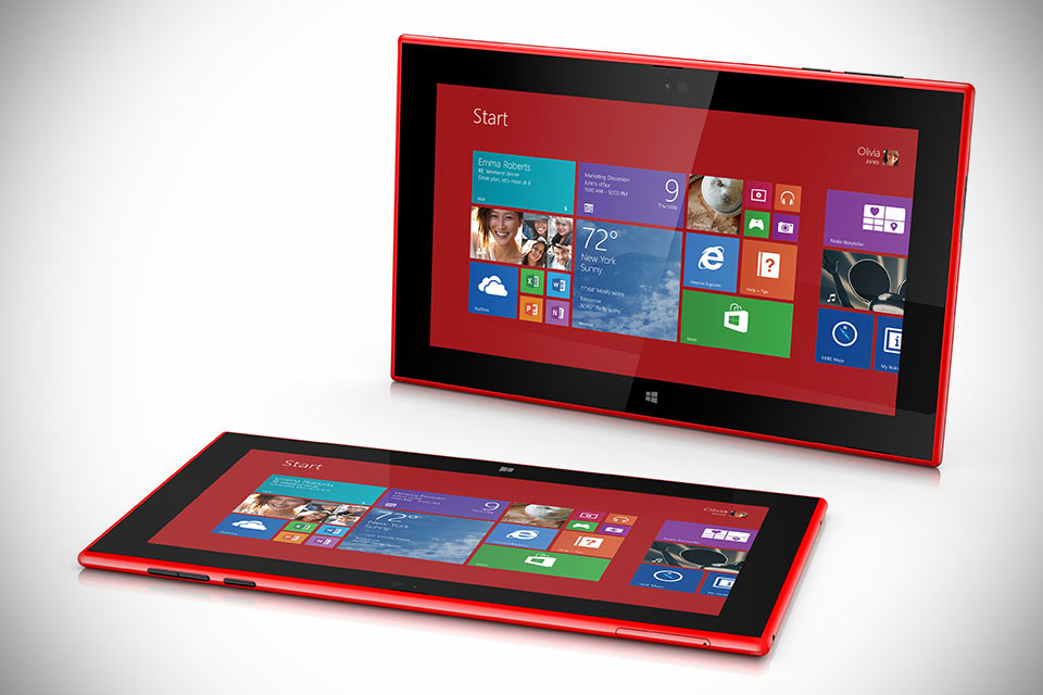 Первый финский планшет Nokia Lumia 2520