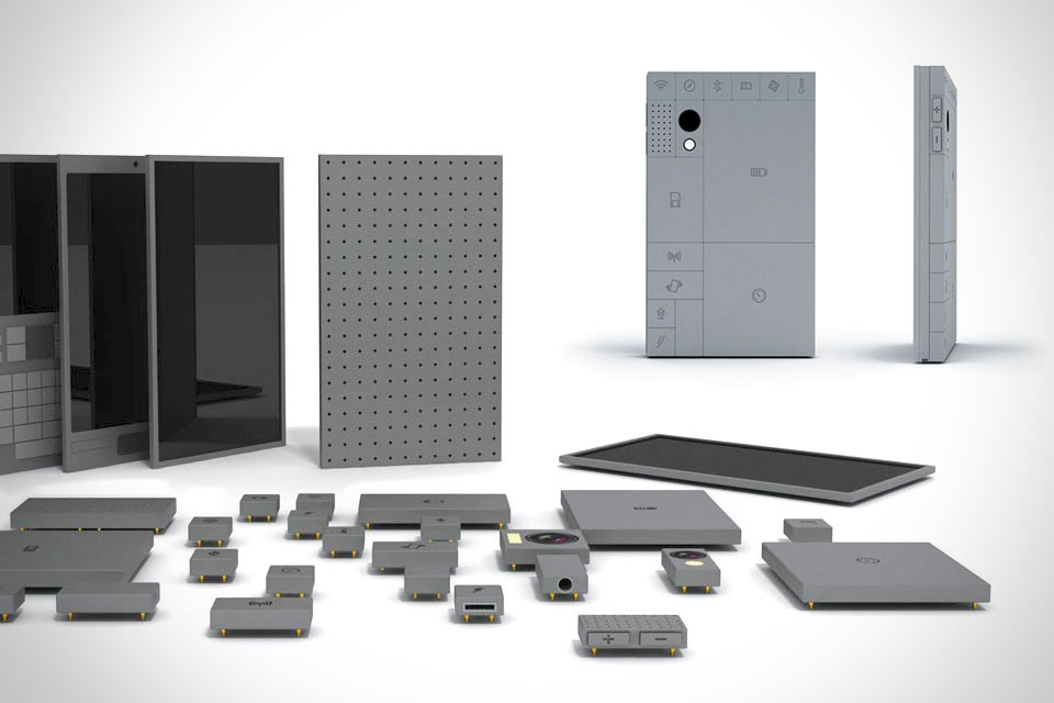 Модульные телефоны Phonebloks