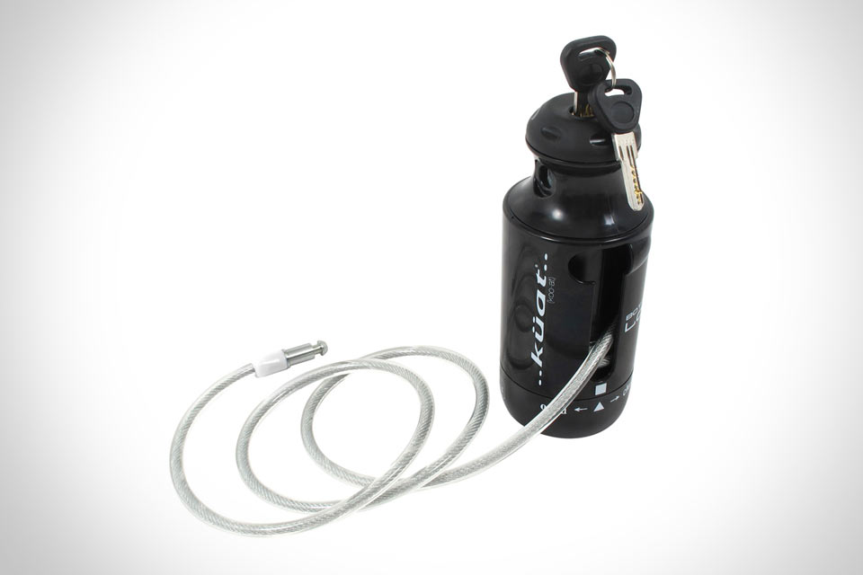 Велосипедный замок Kuat Bottle Lock в форме бутылки