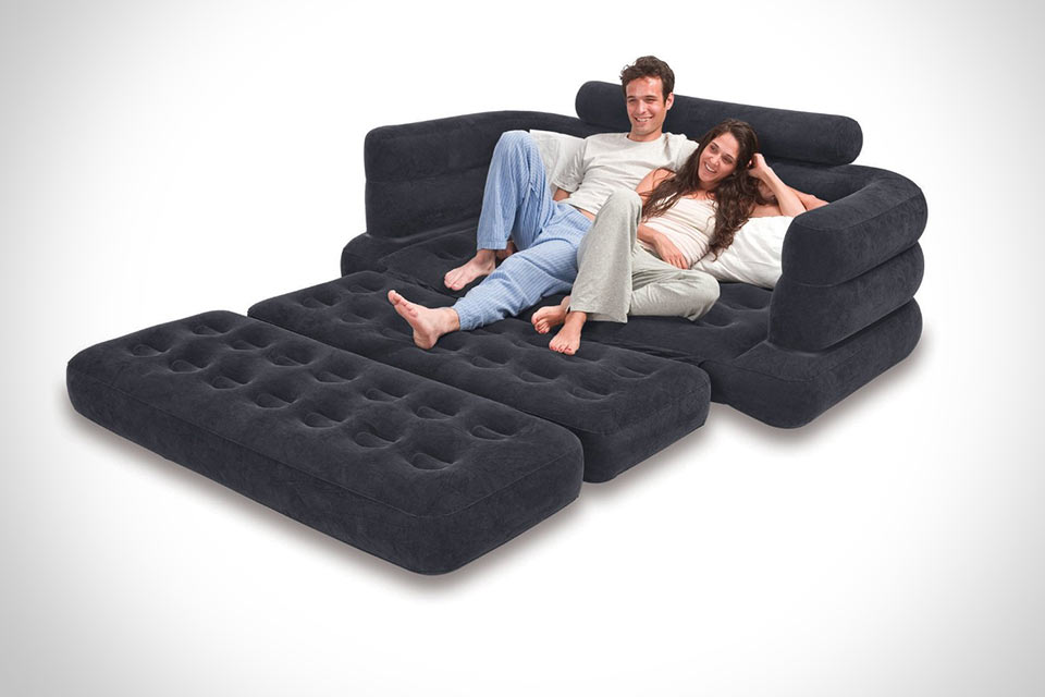 Раскладной надувной диван Intex Pull-out Sofa Queen