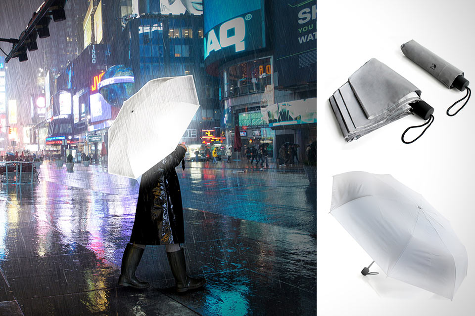 Светящийся в ночи зонтик Hi-Reflective Umbrella