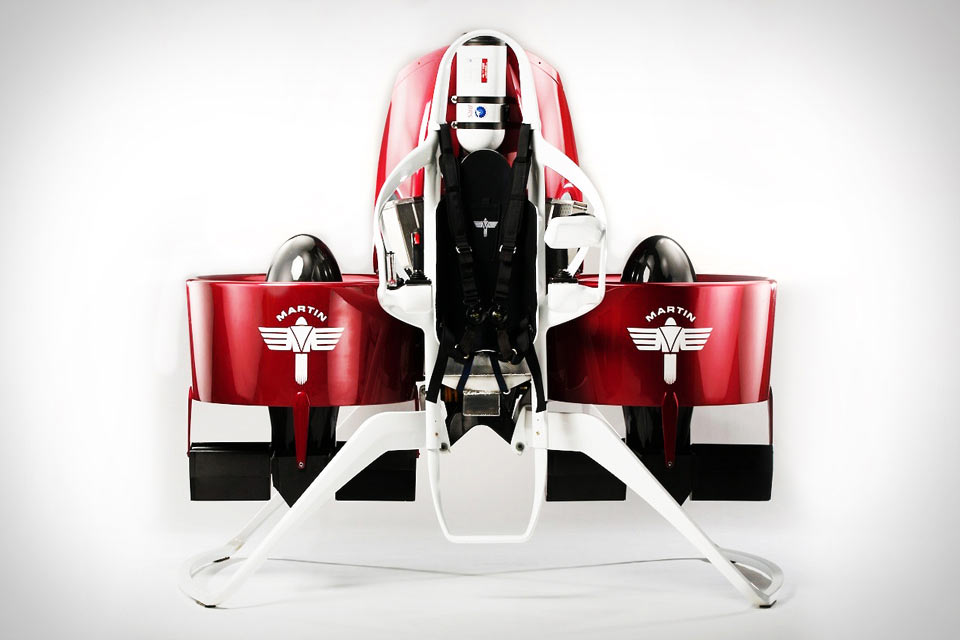 Первый коммерческий реактивный ранец Martin Jetpack