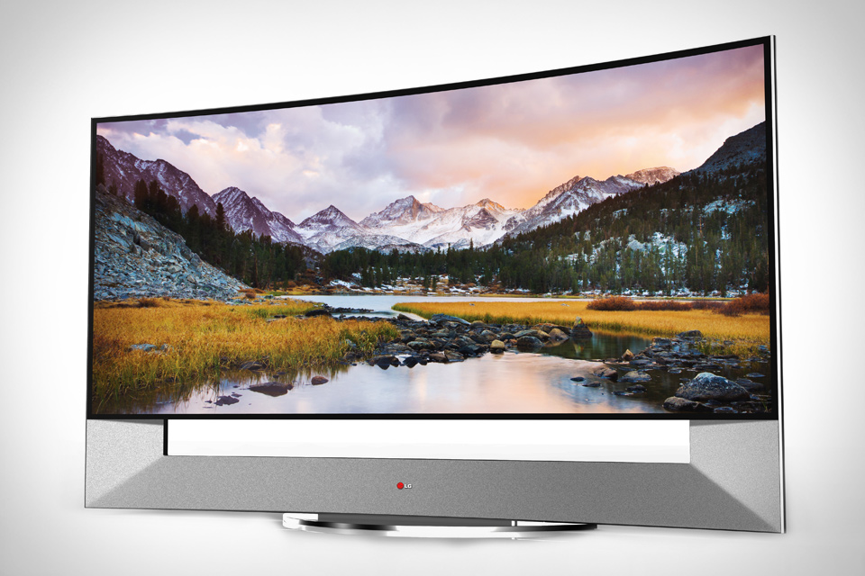 105-дюймовые изогнутые Ultra HD телевизоры LG и Samsung