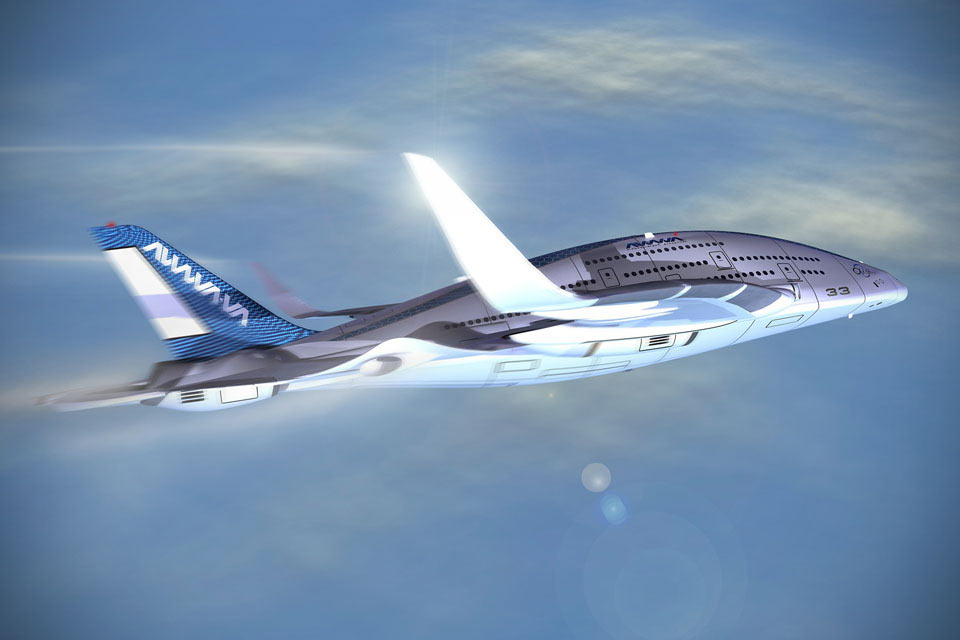 Пассажирский самолет-гигант AWWA Sky Whale