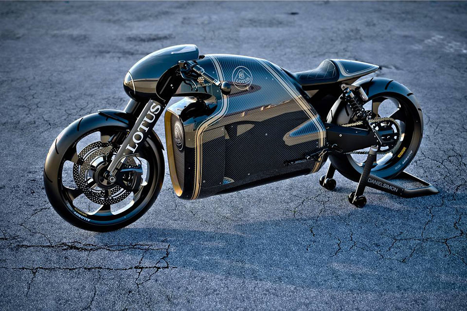 Карбоново-титановый супербайк Lotus C-01