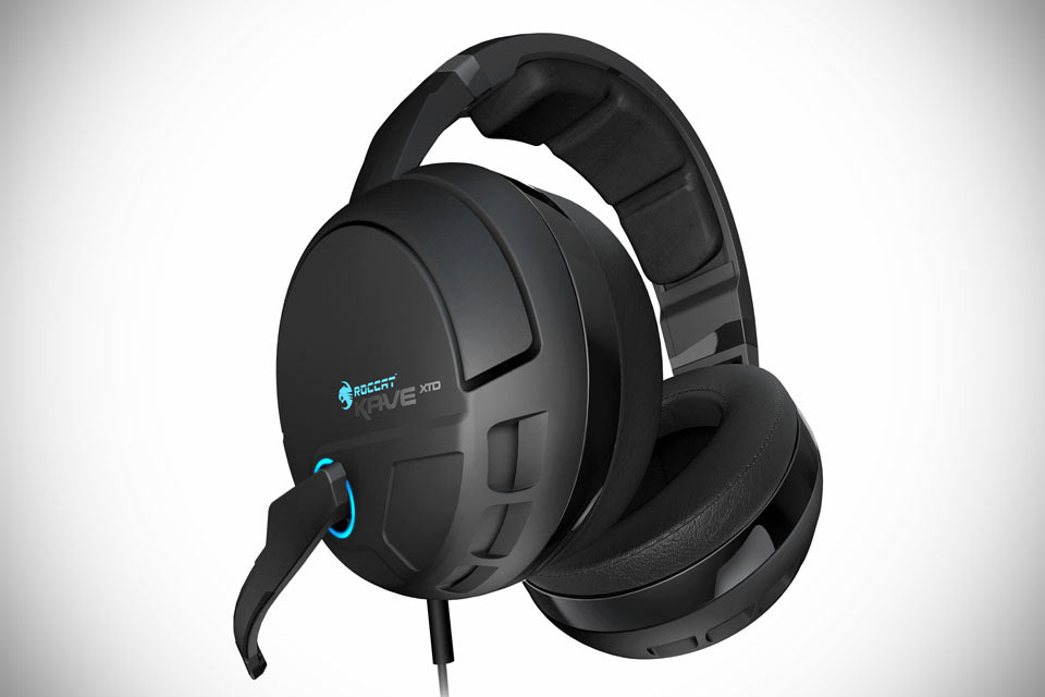 Игровые 3D-наушники ROCCAT Kave XTD 5.1 со встроенной звуковой картой