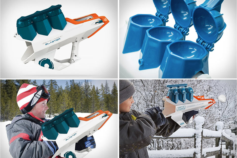 Стреляющее снежками ружье Arctic Force Snowball Blaster