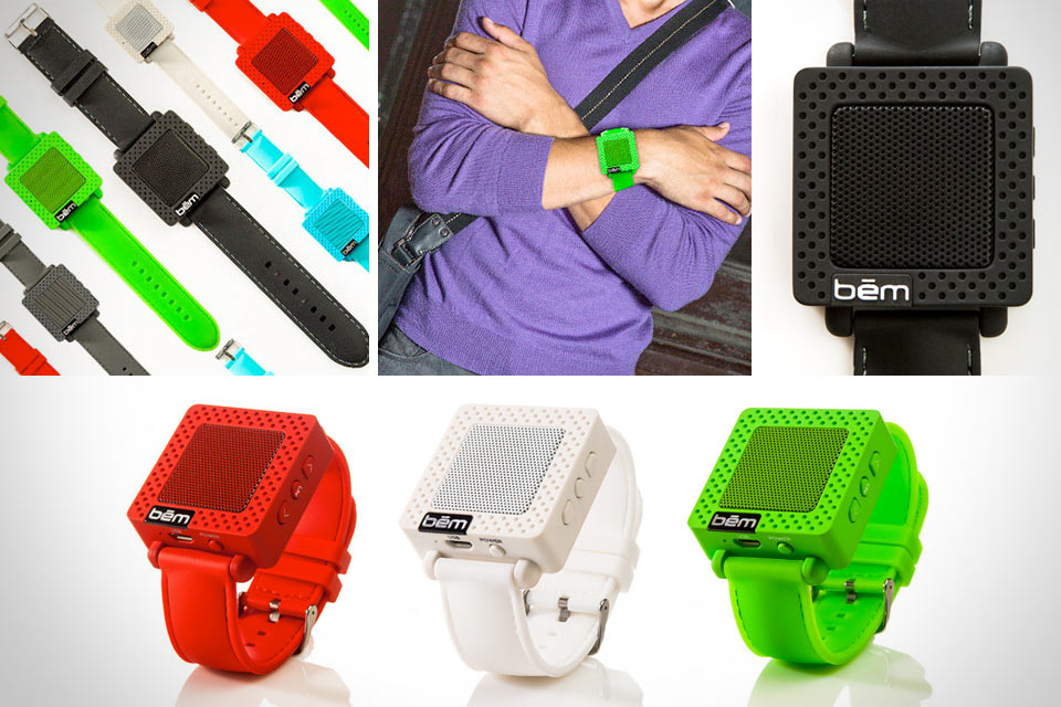 Наручная беспроводная акустика bem Wireless Speaker Band