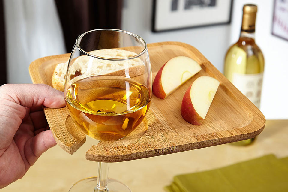 Бамбуковая тарелка Party Pal Bamboo Plate для вечеринок