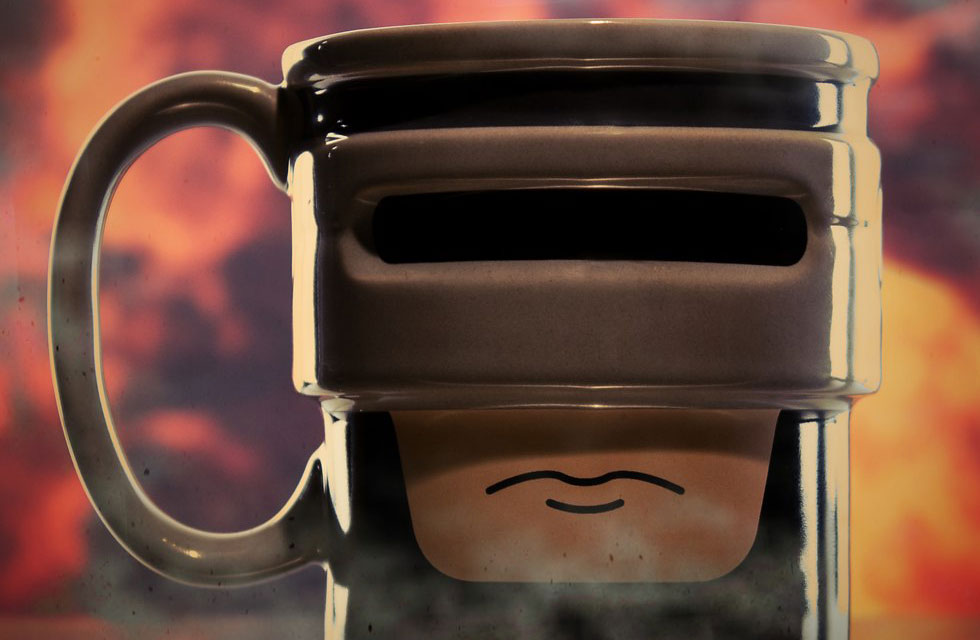 Чашка Robocup для фанатов чая и робокопа