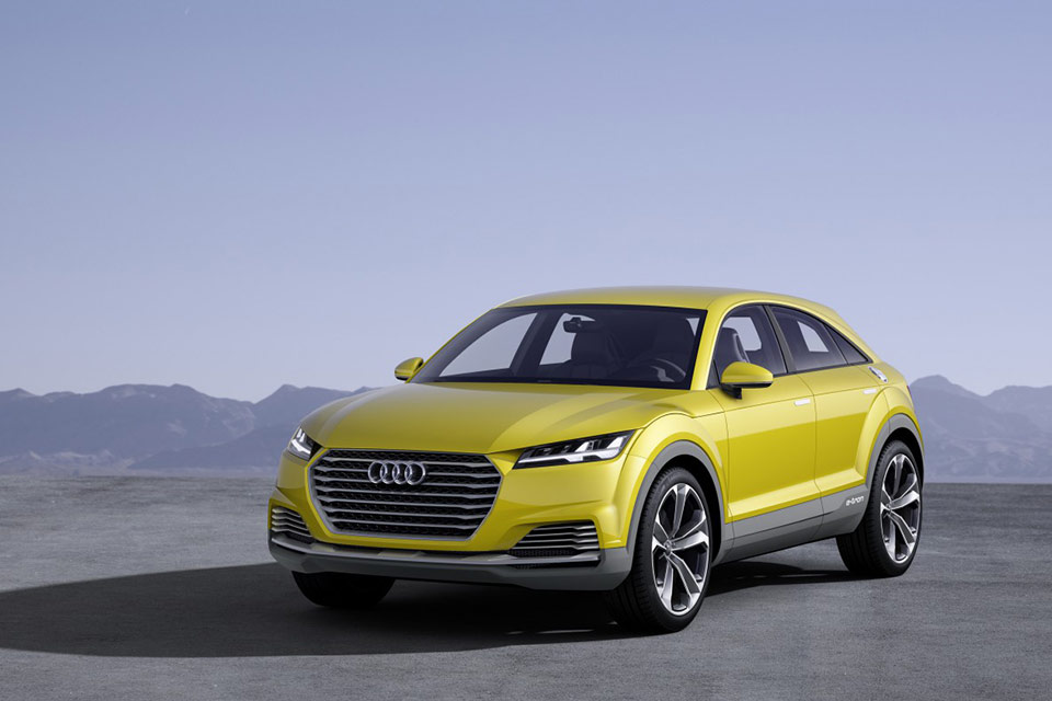 Кроссовер Audi TT Offroad со сверхэкономичным двигателем