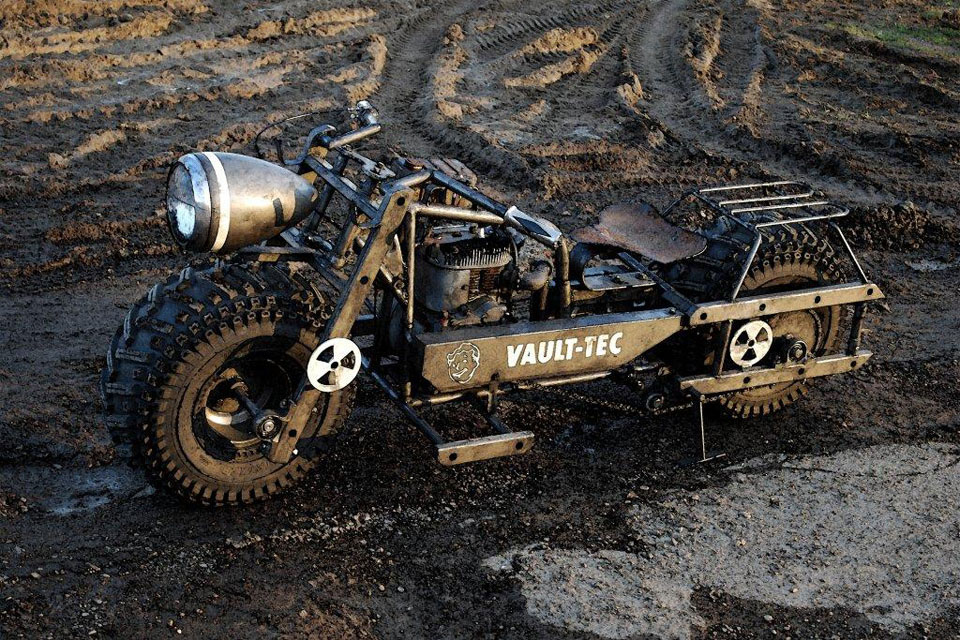 Постапокалиптический мотоцикл Fallout 3 Bike