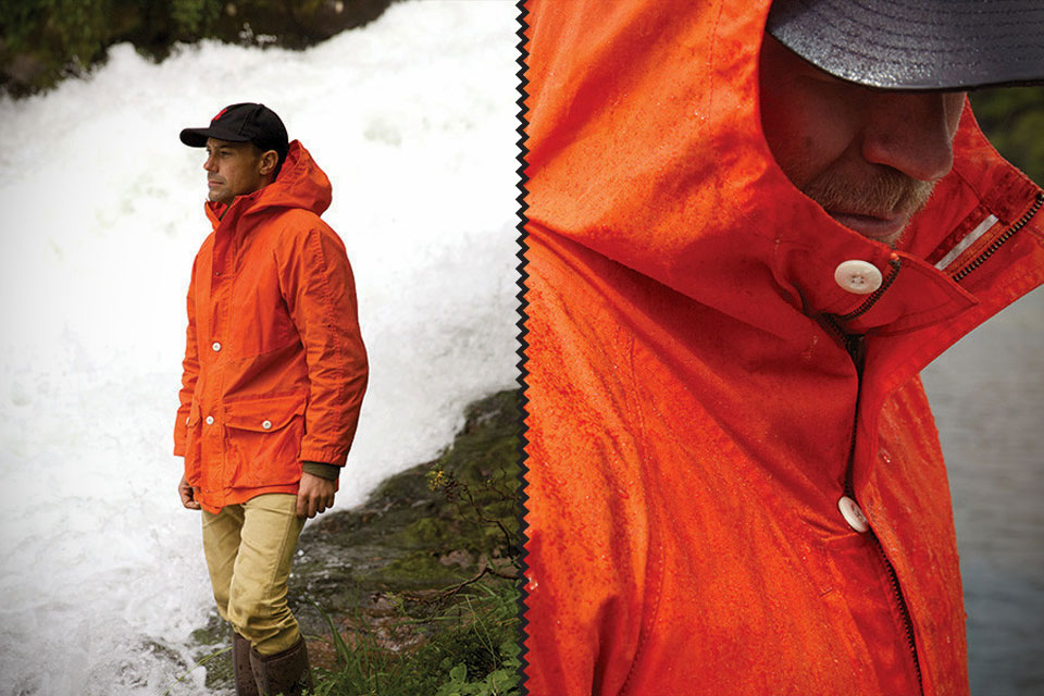 Куртка Waxed Anorak для любых дождевых условий