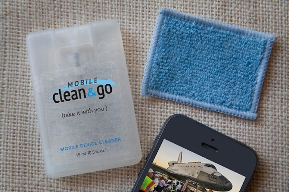 Миниатюрный спрей Mobile Clean & Go Mega Value Pack для очистки дисплея гаджетов