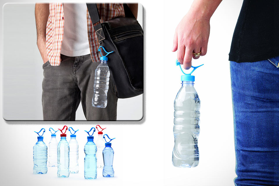 Крышка с защелкой Luckies of London Bottle Clip для PET-бутылок