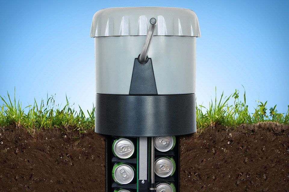 Микропогреб Earth Cooler для баночного пива