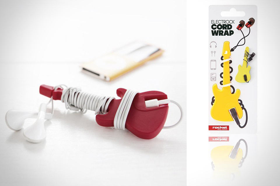 Органайзер для наушников Electrock Cord Wrap в форме электрогитары