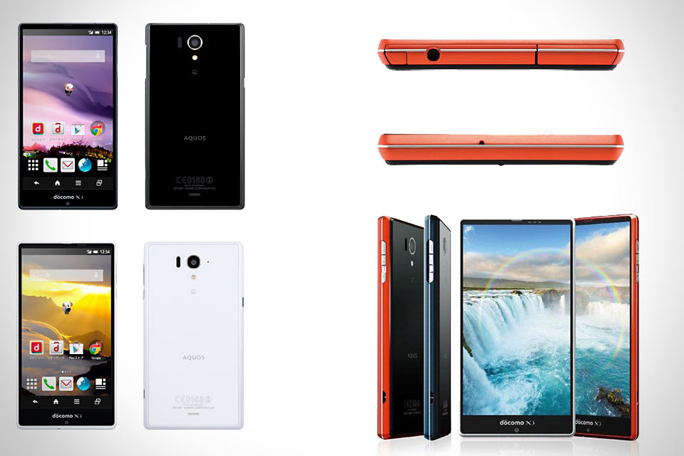 Смартфон Sharp AQUOS ZETA SH-04F с чемпионским по площади экраном