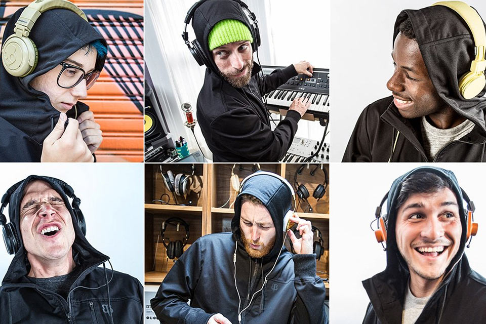 Толстовка Audio Engineer’s Hoodie с «прозрачным» для звука капюшоном