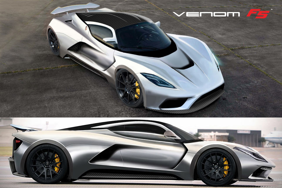 Самый быстрый в мире суперкар Hennessey Venom F5