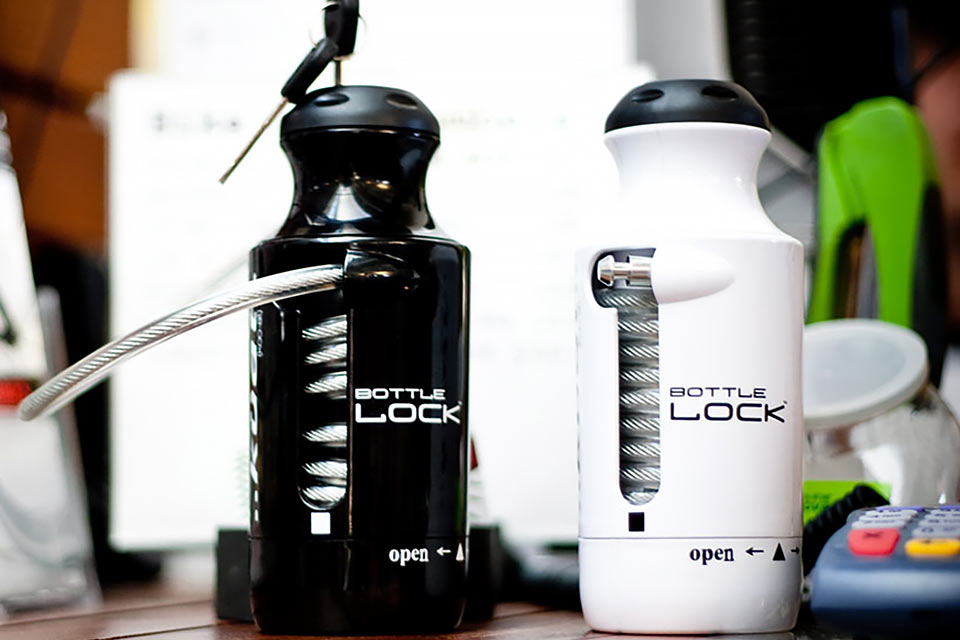 Велозамок Water Bottle Bike Lock в формате бутылки для воды