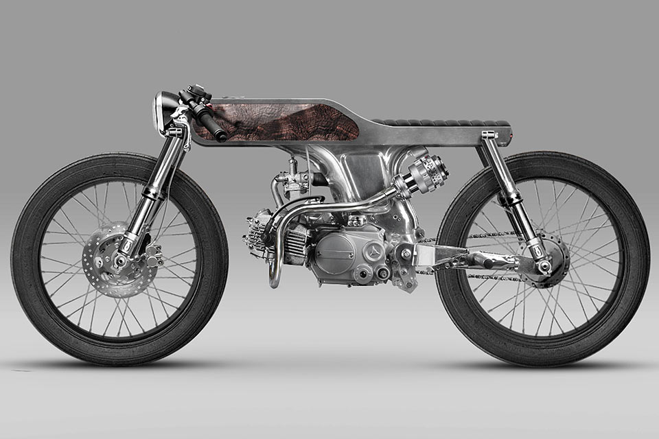 Мотоцикл Bandit9 Bishop Concept с Unibody-дизайном