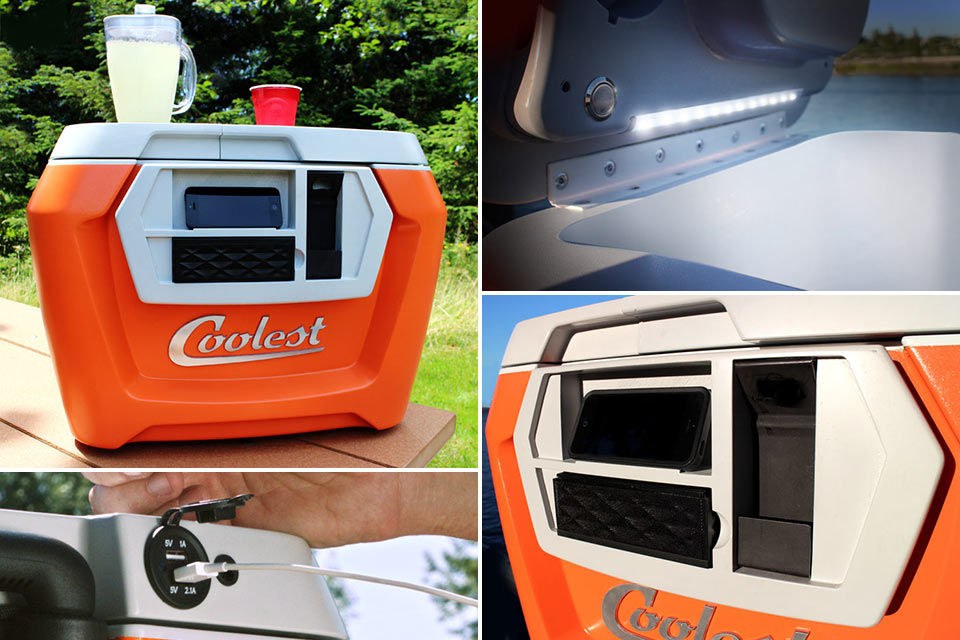 Крутой походный кулер COOLEST Cooler, собравший $11 млн на Kickstarter
