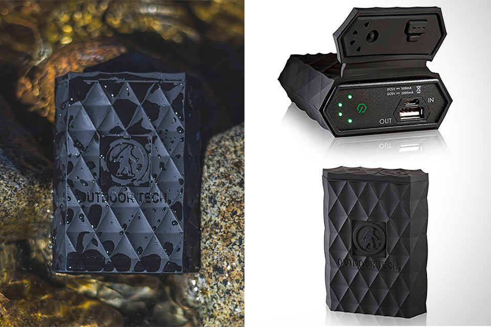 Компактный внешний аккумулятор Outdoor Tech Kodiak с могучей защитой