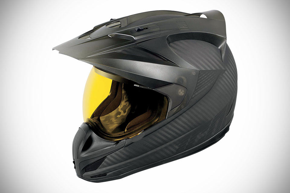 Мотошлем Variant Ghost Carbon в стиле экипировки Мастера Чифа