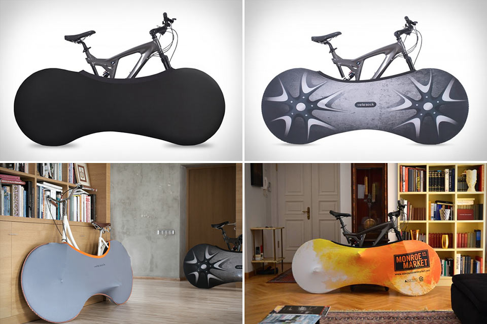 Велочехол Velo Sock для сохранения дома в чистоте