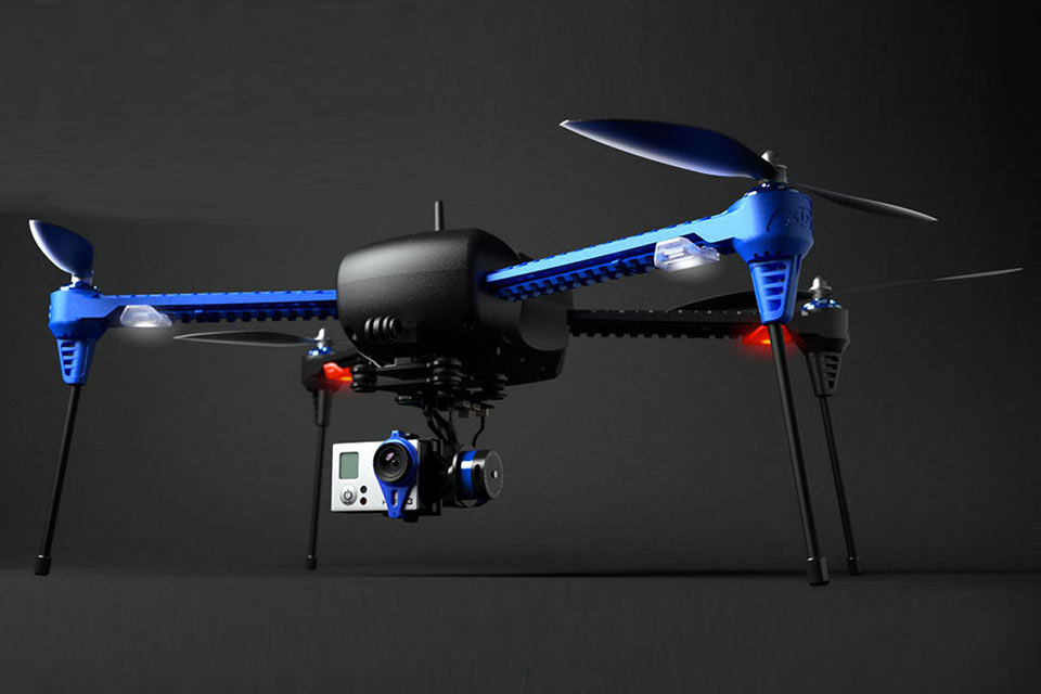 Автоматический дрон-видеооператор 3DRobotics IRIS+